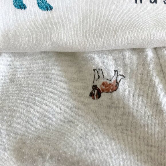 Baby Neutral Bundle 6-9M - Dogs & Safari Animals - Sleeper/Bodysuit/Pants - Picture 7 of 14